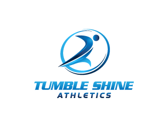 Tumble Shine Athletics logo design by shadowfax