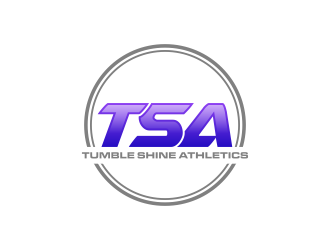 Tumble Shine Athletics logo design by salis17