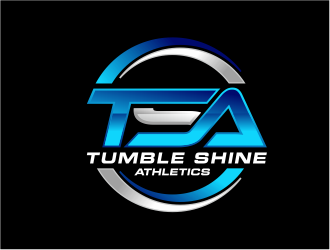 Tumble Shine Athletics logo design by kimora