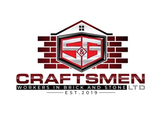 S&G, Craftsmen Ltd logo design by DreamLogoDesign