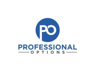 Professional Options logo design by agil