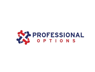 Professional Options logo design by Roma
