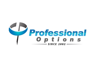 Professional Options logo design by STTHERESE