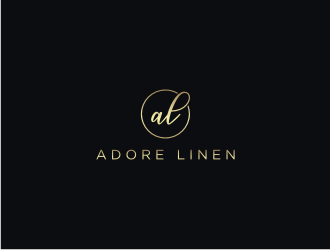 Adore Linen logo design by elleen