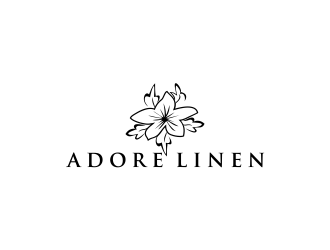 Adore Linen logo design by oke2angconcept