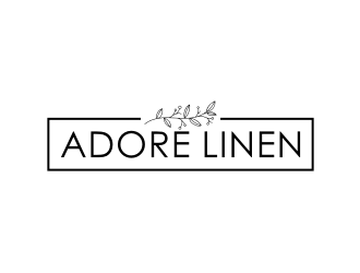 Adore Linen logo design by nurul_rizkon
