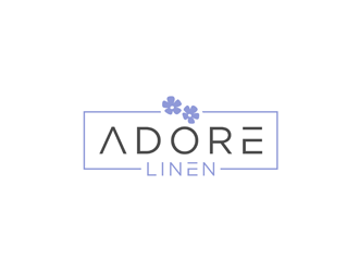 Adore Linen logo design by bomie