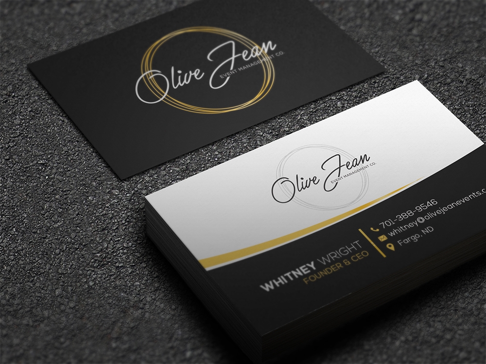Olive Jean Event Management Co. logo design by aamir
