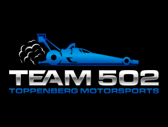 TEAM 502     TOPPENBERG MOTORSPORTS logo design by hidro