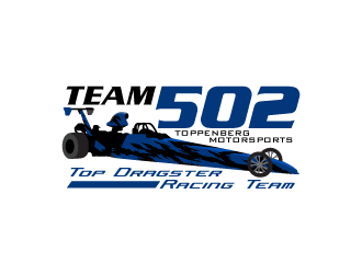 TEAM 502     TOPPENBERG MOTORSPORTS logo design by yurie