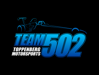 TEAM 502     TOPPENBERG MOTORSPORTS logo design by beejo