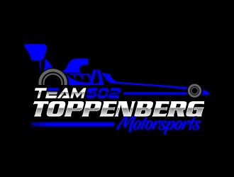 TEAM 502     TOPPENBERG MOTORSPORTS logo design by jaize