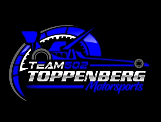 TEAM 502     TOPPENBERG MOTORSPORTS logo design by jaize