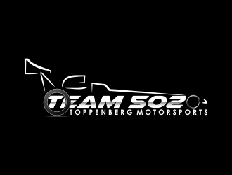 TEAM 502     TOPPENBERG MOTORSPORTS logo design by giphone