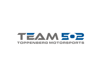 TEAM 502     TOPPENBERG MOTORSPORTS logo design by RatuCempaka