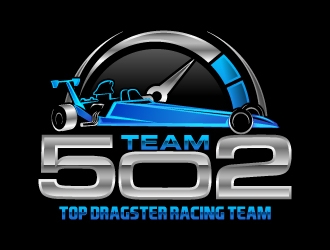 TEAM 502     TOPPENBERG MOTORSPORTS logo design by Aelius