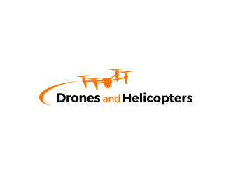 Drones and Helicopters logo design by Ibrahim