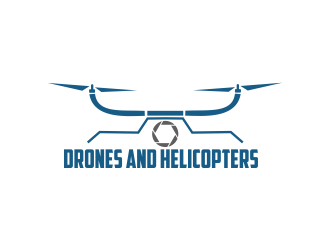 Drones and Helicopters logo design by Greenlight