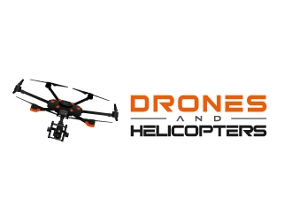 Drones and Helicopters logo design by pencilhand