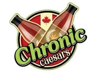 Chronic Caesars logo design by Suvendu