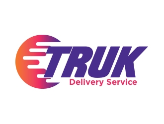TRUK Delivery Service logo design by heba