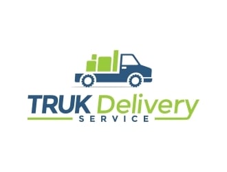 TRUK Delivery Service logo design by naldart