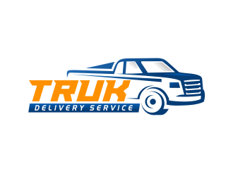 TRUK Delivery Service logo design by kimora