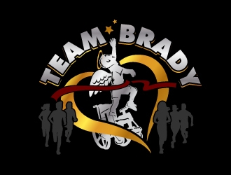 TeamBrady logo design by jaize