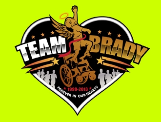 TeamBrady logo design by DreamLogoDesign