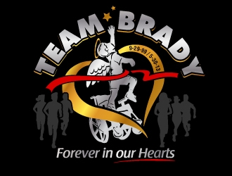 TeamBrady logo design by jaize