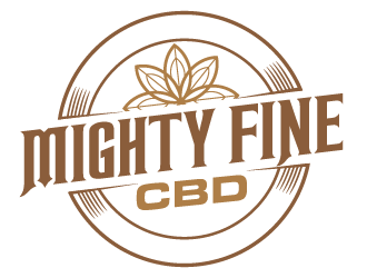 Mighty Fine CBD logo design by PRN123