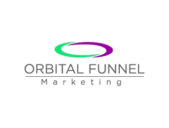 Orbital Funnel Marketing logo design by serdadu