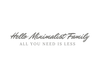 Hello Minimalist Family logo design by werper