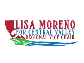Lisa Moreno For Central Valley Regional Vice Chair  logo design by shere