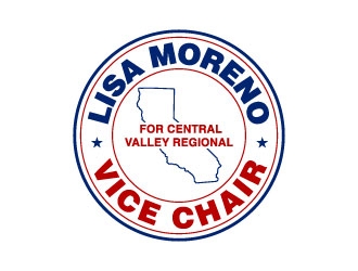 Lisa Moreno For Central Valley Regional Vice Chair  logo design by J0s3Ph