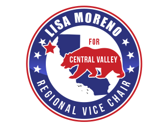 Lisa Moreno For Central Valley Regional Vice Chair  logo design by BeDesign