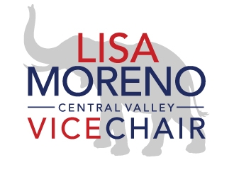 Lisa Moreno For Central Valley Regional Vice Chair  logo design by cookman