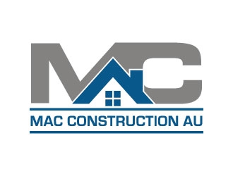 Mac Construction Au  logo design by J0s3Ph