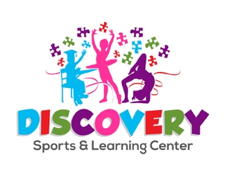 Discovery Sports and Learning Center logo design by MAXR