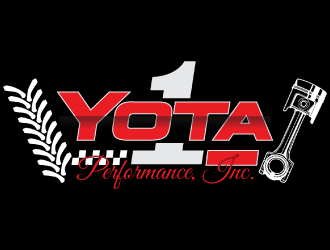 Yota1 Performance, Inc. logo design by nona