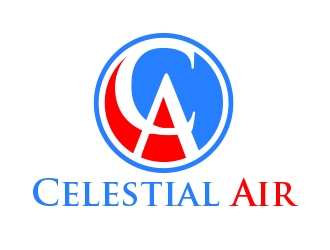 Celestial Air logo design by iffikhan