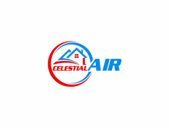 Celestial Air logo design by giphone