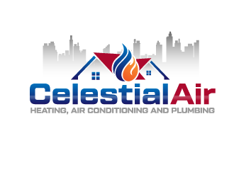 Celestial Air logo design by grea8design