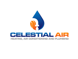 Celestial Air logo design by grea8design