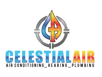 Celestial Air logo design by REDCROW