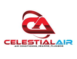 Celestial Air logo design by REDCROW