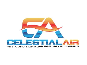 Celestial Air logo design by REDCROW