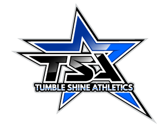 Tumble Shine Athletics logo design by mansya