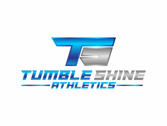 Tumble Shine Athletics logo design by ubai popi