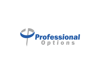 Professional Options logo design by WooW